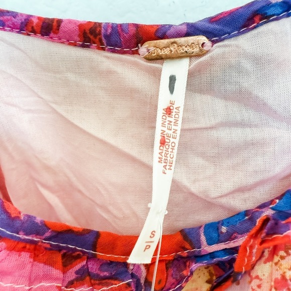 Free People Moondive Maxi Dress Size S Moondive Patchwork Boho Coastal Cowgirl - Picture 4 of 7